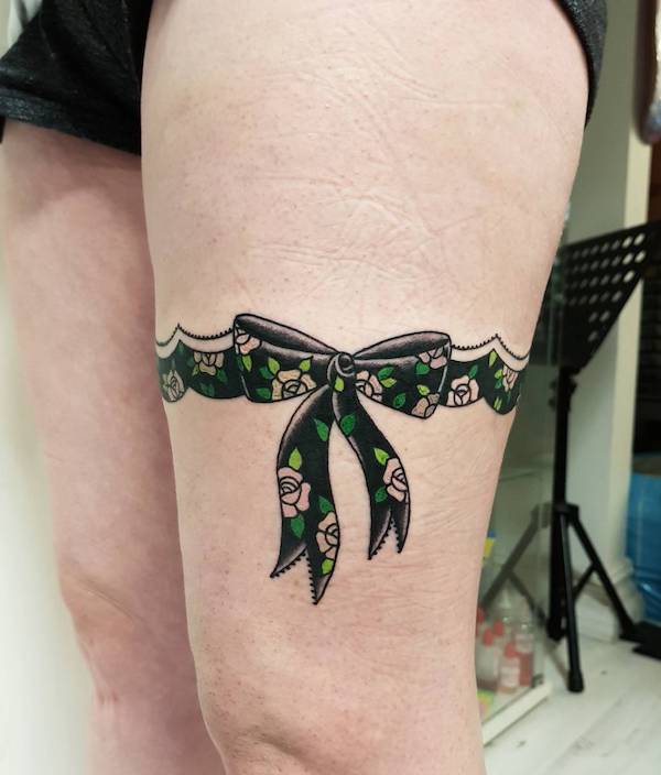 Garter Tattoos: The Perfect Blend of Sultry and Sweet