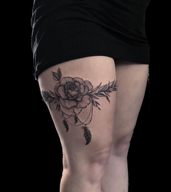 Garter Tattoos: The Perfect Blend of Sultry and Sweet