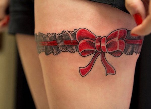 Garter Tattoos: The Perfect Blend of Sultry and Sweet