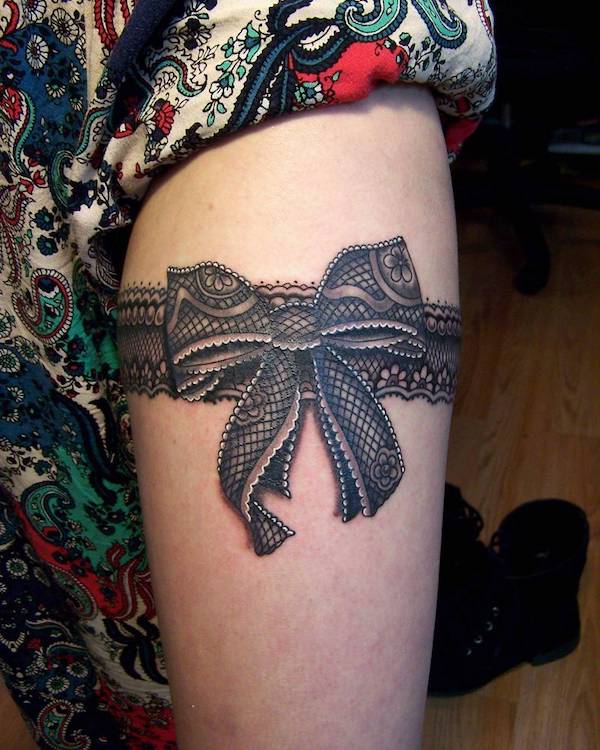 Garter Tattoos: The Perfect Blend of Sultry and Sweet