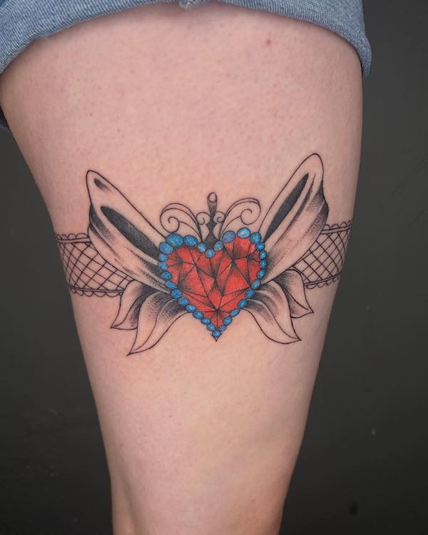 Garter Tattoos: The Perfect Blend of Sultry and Sweet