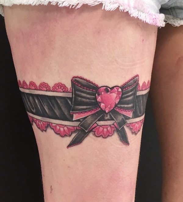Garter Tattoos: The Perfect Blend of Sultry and Sweet