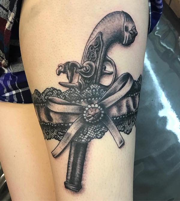Garter Tattoos: The Perfect Blend of Sultry and Sweet