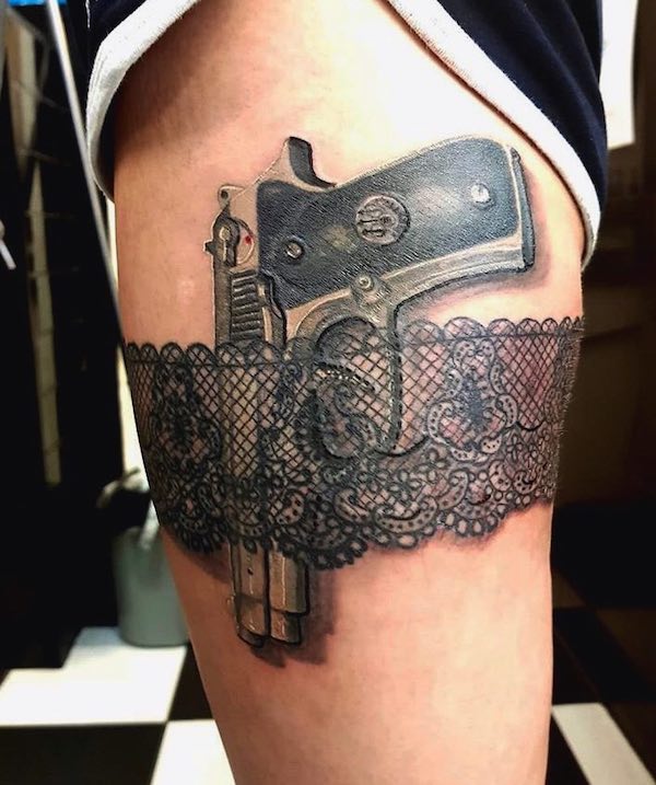 Garter Tattoos: The Perfect Blend of Sultry and Sweet