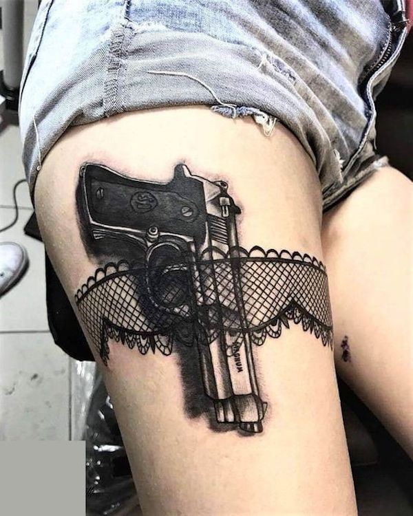 Garter Tattoos: The Perfect Blend of Sultry and Sweet