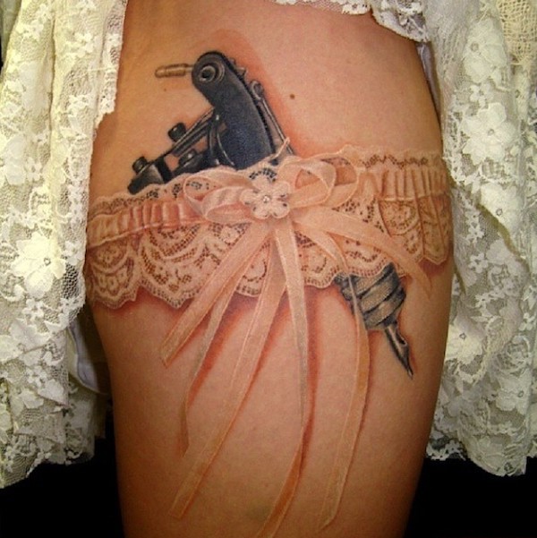 Garter Tattoos: The Perfect Blend of Sultry and Sweet