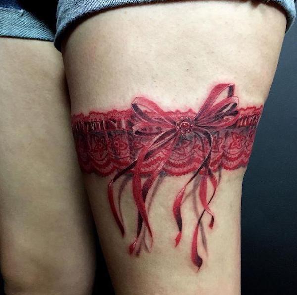 Garter Tattoos: The Perfect Blend of Sultry and Sweet