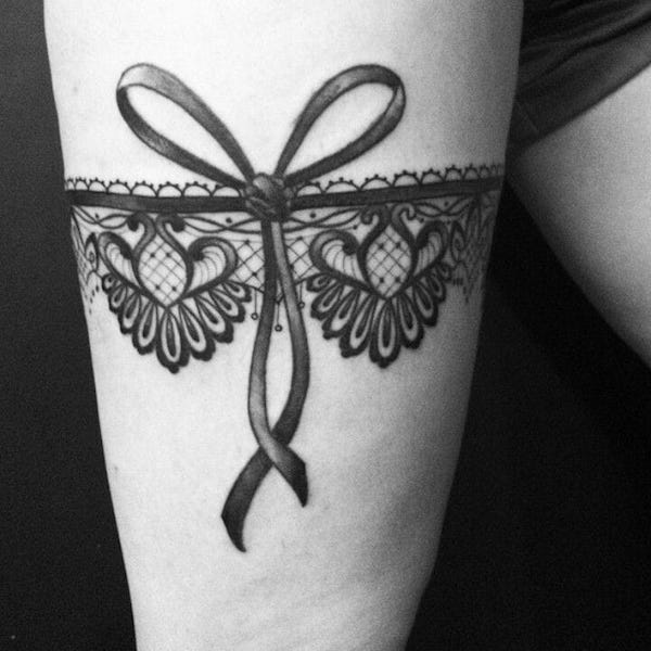 Garter Tattoos: The Perfect Blend of Sultry and Sweet