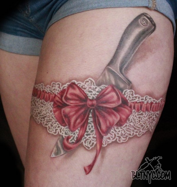 Garter Tattoos: The Perfect Blend of Sultry and Sweet