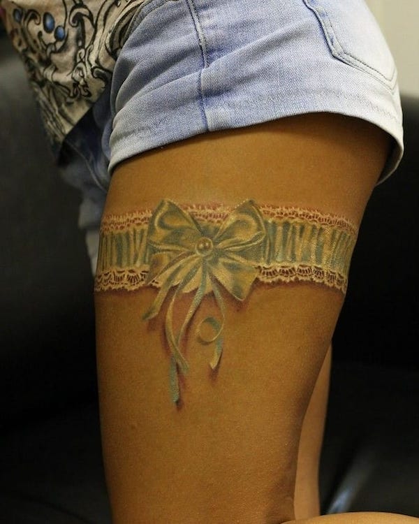 Garter Tattoos: The Perfect Blend of Sultry and Sweet