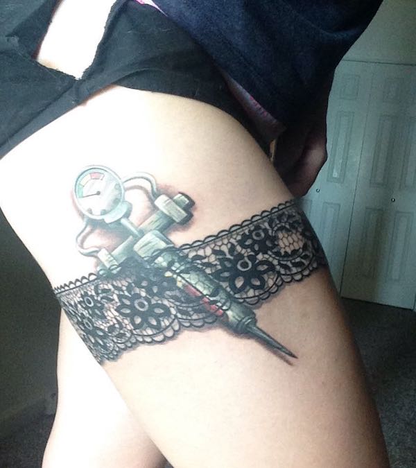 Garter Tattoos: The Perfect Blend of Sultry and Sweet
