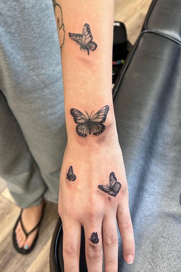 Butterfly Hand Tattoos: The Beauty and Symbolism