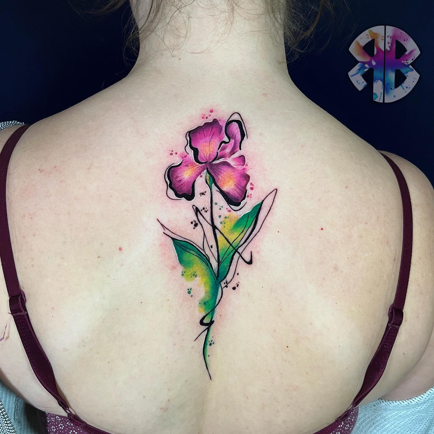 Iris Tattoos: A Blooming Expression of Artistic Beauty