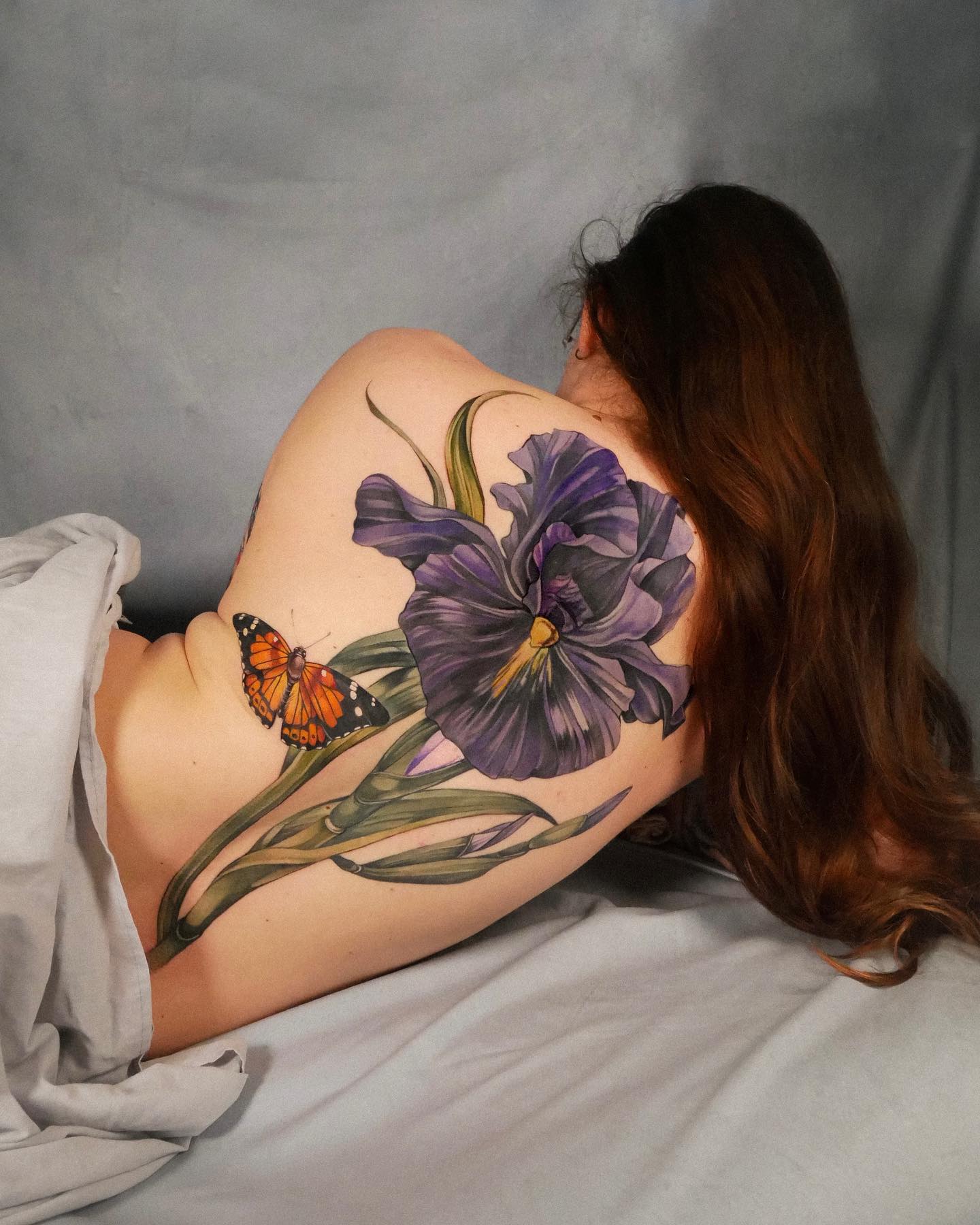 Iris Tattoos: A Blooming Expression of Artistic Beauty