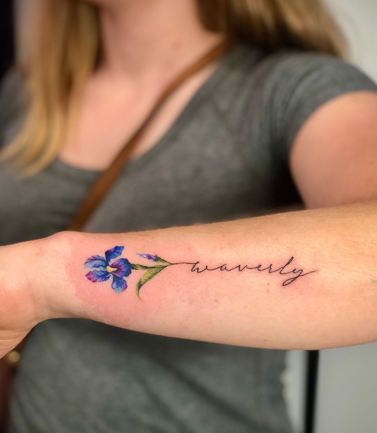 Iris Tattoos: A Blooming Expression of Artistic Beauty