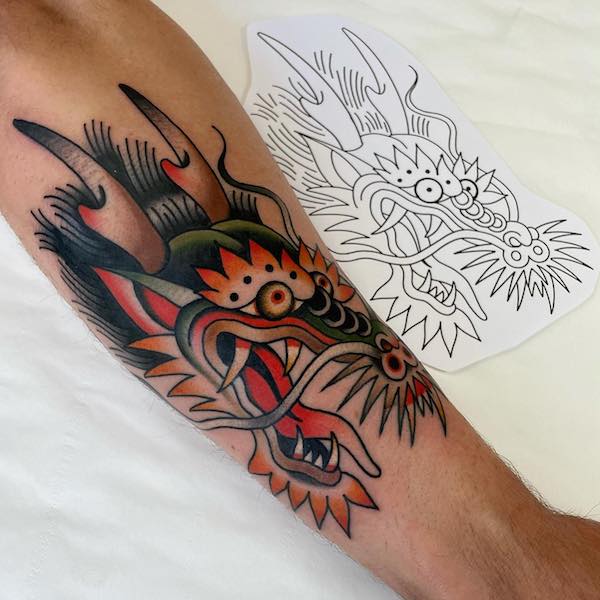 100 Dragon Tattoo Designs: A Comprehensive Guide