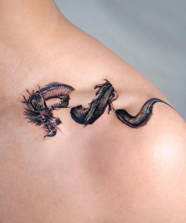 100 Dragon Tattoo Designs: A Comprehensive Guide