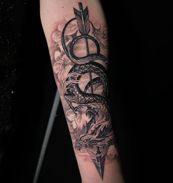 100 Dragon Tattoo Designs: A Comprehensive Guide