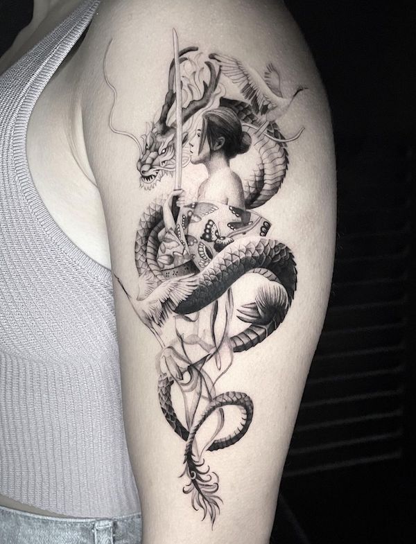 100 Dragon Tattoo Designs: A Comprehensive Guide