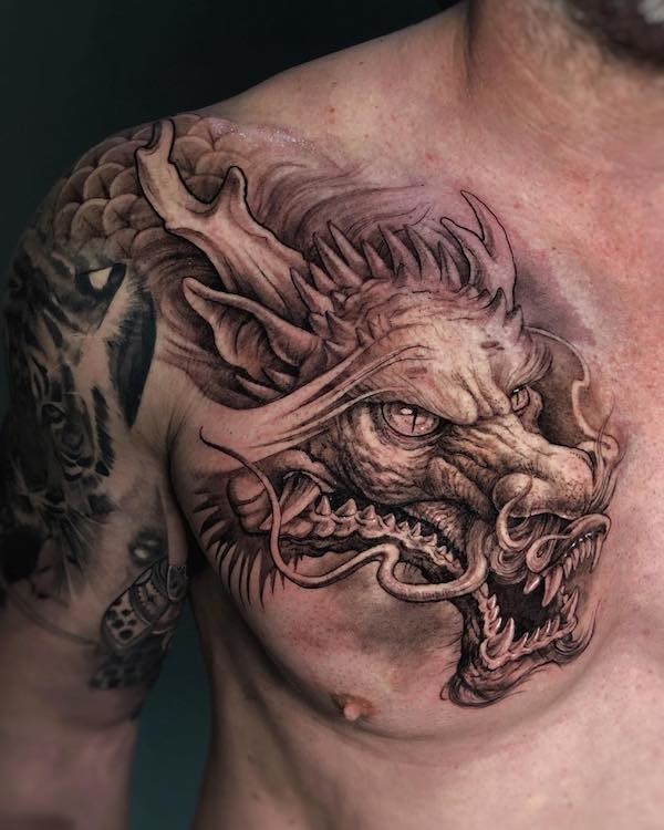 100 Dragon Tattoo Designs: A Comprehensive Guide