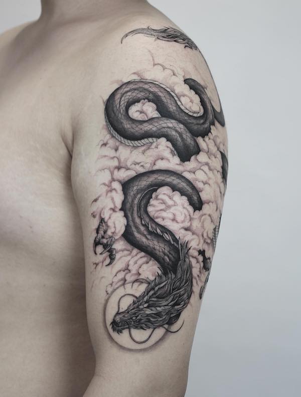100 Dragon Tattoo Designs: A Comprehensive Guide