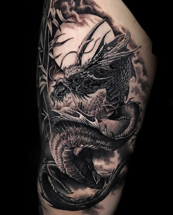 100 Dragon Tattoo Designs: A Comprehensive Guide
