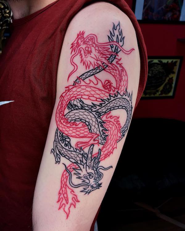 100 Dragon Tattoo Designs: A Comprehensive Guide