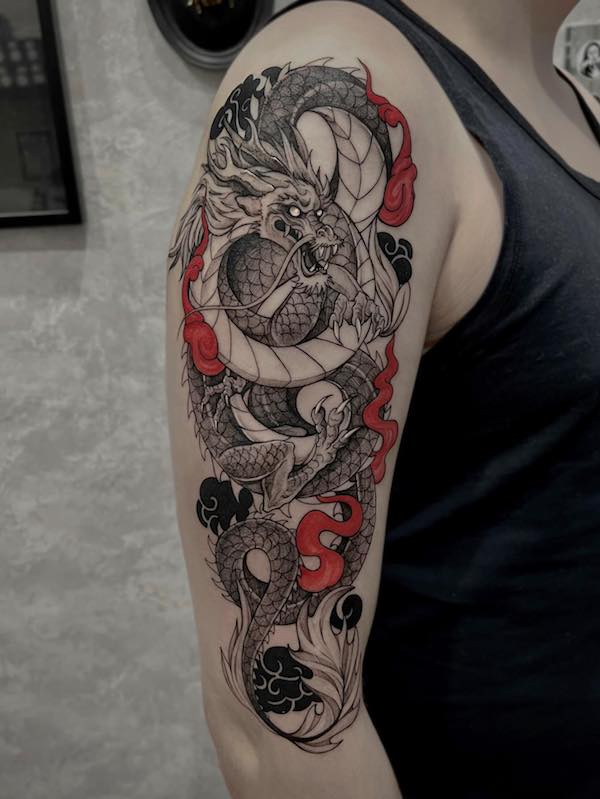 100 Dragon Tattoo Designs: A Comprehensive Guide