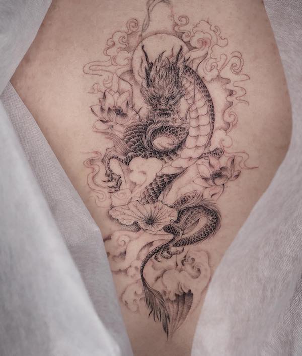 100 Dragon Tattoo Designs: A Comprehensive Guide