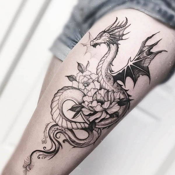 100 Dragon Tattoo Designs: A Comprehensive Guide