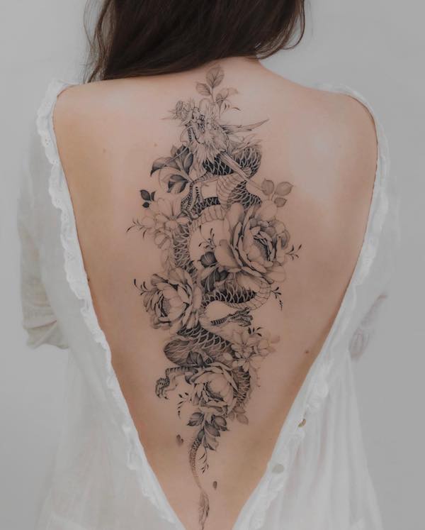 100 Dragon Tattoo Designs: A Comprehensive Guide
