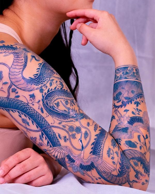 100 Dragon Tattoo Designs: A Comprehensive Guide