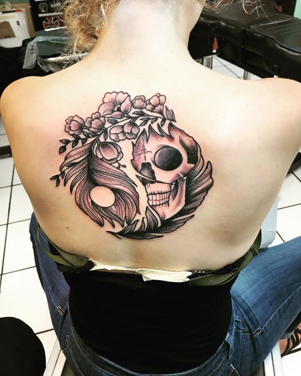 30 Life and Death Tattoo Ideas to Capture the Cycle