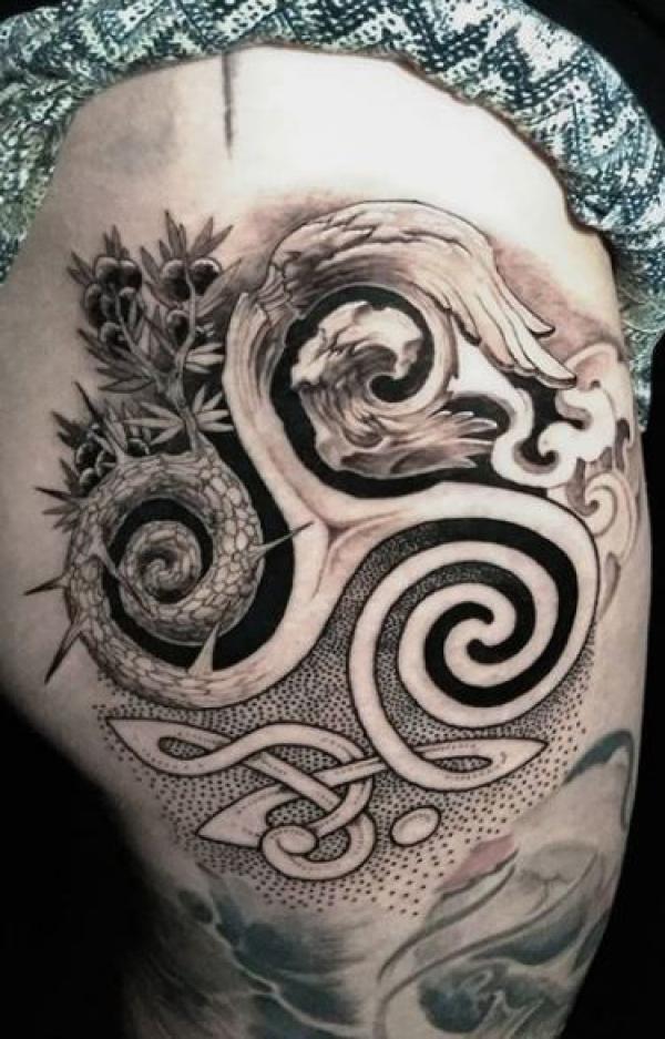 30 Life and Death Tattoo Ideas to Capture the Cycle