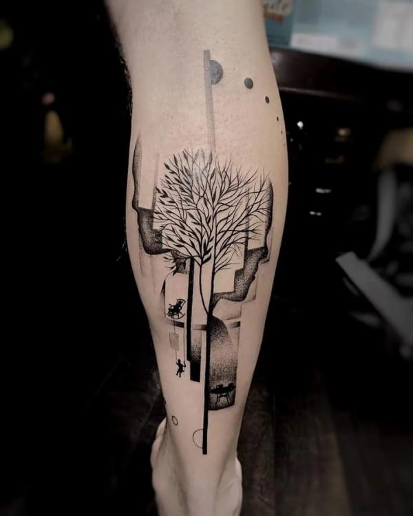 30 Life and Death Tattoo Ideas to Capture the Cycle