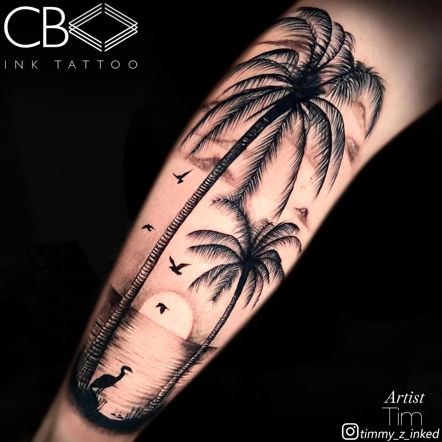 Palm Tree Tattoos: Symbolism and Style of a Tropical Icon