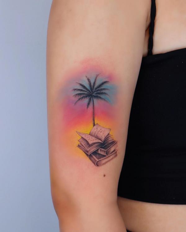 Palm Tree Tattoos: Symbolism and Style of a Tropical Icon