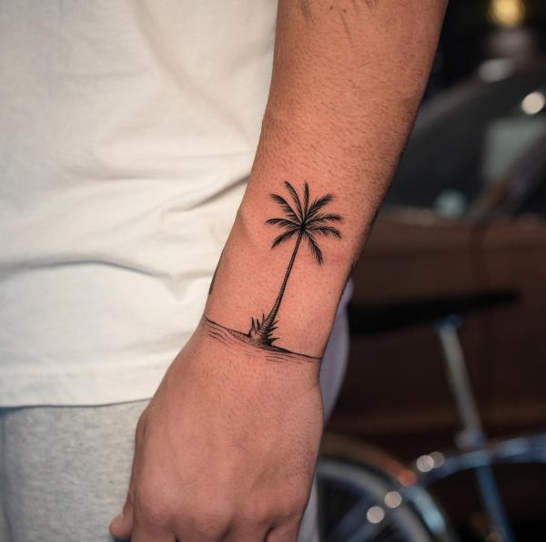 Palm Tree Tattoos: Symbolism and Style of a Tropical Icon