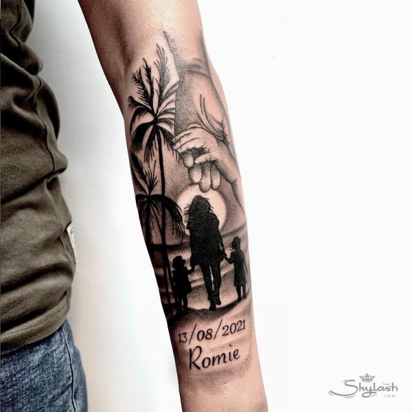 Palm Tree Tattoos: Symbolism and Style of a Tropical Icon
