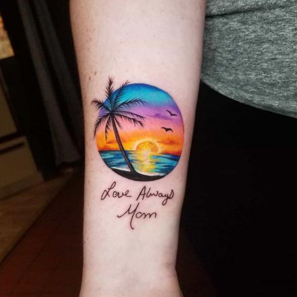 Palm Tree Tattoos: Symbolism and Style of a Tropical Icon