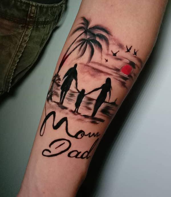 Palm Tree Tattoos: Symbolism and Style of a Tropical Icon