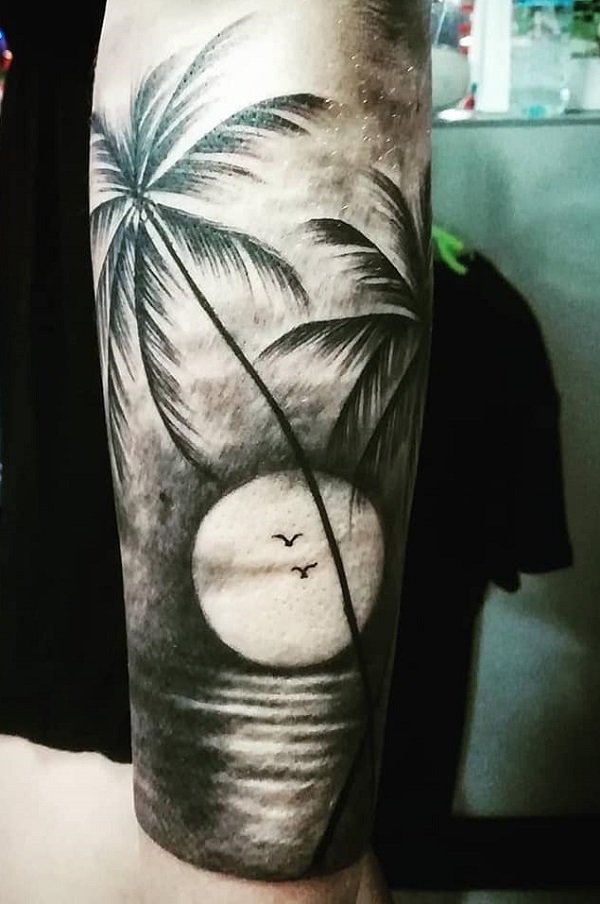 Palm Tree Tattoos: Symbolism and Style of a Tropical Icon