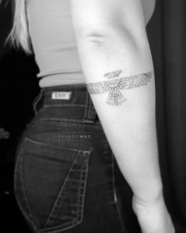 Thunderbird Tattoo Designs: A Symbol of Power and Protection