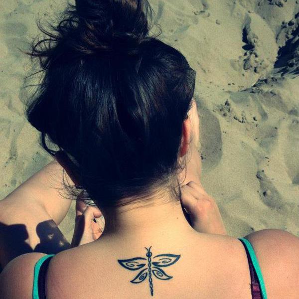 90 Feminine and Inspiring Dragonfly Tattoos for Women