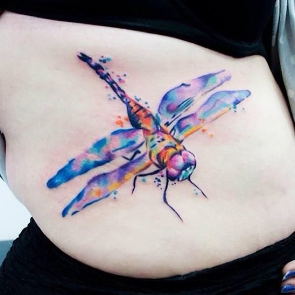 90 Feminine and Inspiring Dragonfly Tattoos for Women