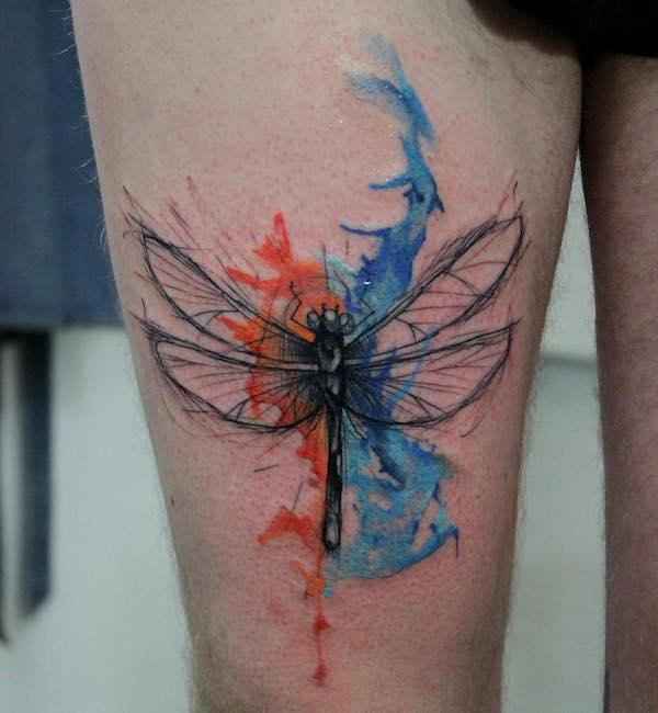 90 Feminine and Inspiring Dragonfly Tattoos for Women