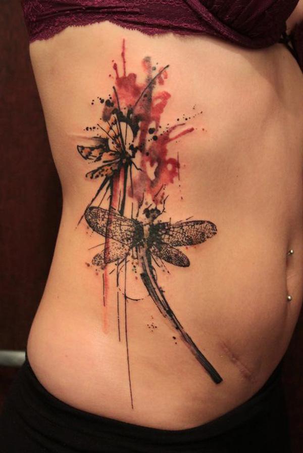 90 Feminine and Inspiring Dragonfly Tattoos for Women