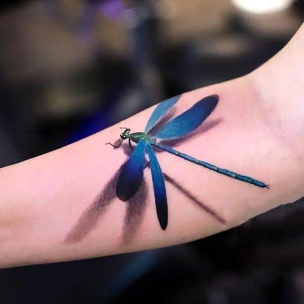 90 Feminine and Inspiring Dragonfly Tattoos for Women