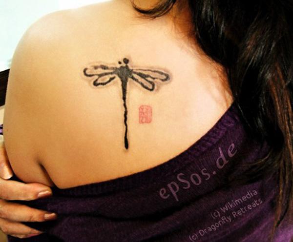 90 Feminine and Inspiring Dragonfly Tattoos for Women