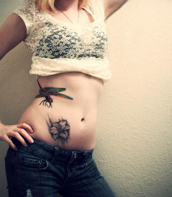 90 Feminine and Inspiring Dragonfly Tattoos for Women